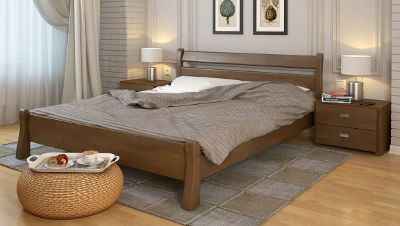 Кровать деревянная ArborDrev Венеция Сосна / Бук 3