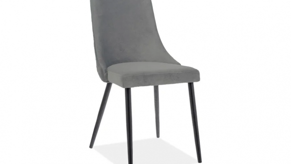 Стілець Piano B Matt Velvet сірий