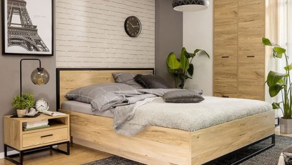 Модульная спальня Ramla/Рамла BRW Poland Ясень белорусский