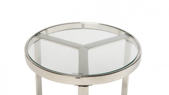 Стол кофейный CB-2 прозрачный 4