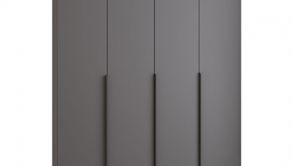 Шафа Mebelstar Оскар чотирьохдверна 160 см Антрацит 160 см 2