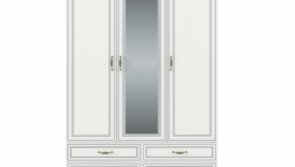 Спальня Tiffany/Тиффани Mebelbos №1 с шкафом 3D4S и комодом 2D1S 0