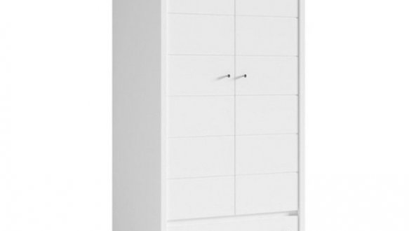 Шафа SZF2D2S ВМК Украіна Крістіна 2 дверна білий 90 см 0