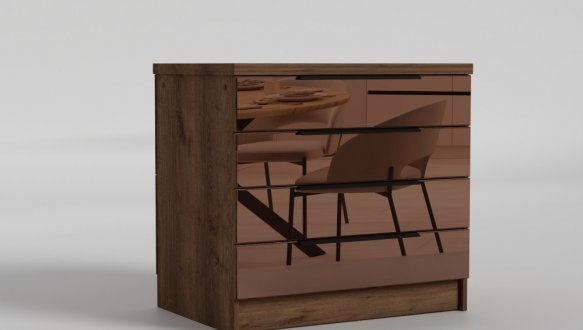 Комод зеркальный 800 Нуар MatroLuxe 4