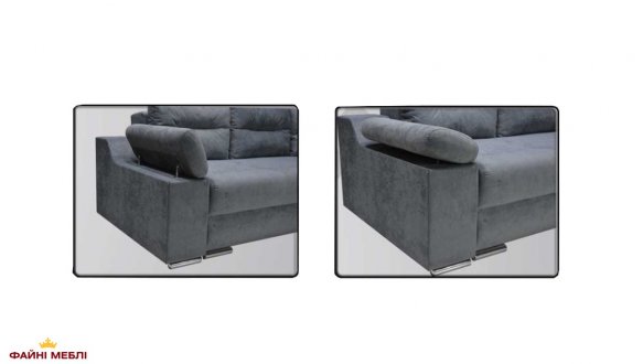 Диван розкладний єврокнижка Файні меблі Ніколь 245 см 3