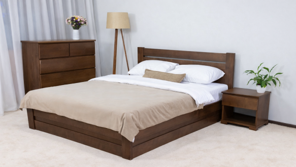 Спальня Lotos/Лотос Дримка с комодом 5S и тумбами