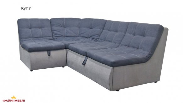 Кутовий диван розкладний дельфін Віка Комфорт New 252 см 4