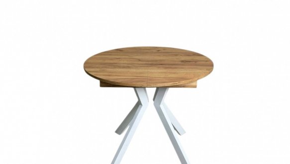 Стол круглый раскладной MebliRoMax Parker slide / Паркер Слайд D900 29