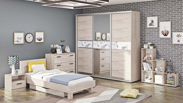 Модульная детская Eco/Эко Комфорт мебель