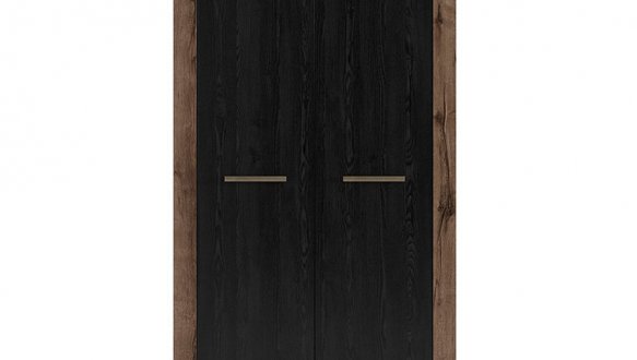 Шафа SZF2D BRW Poland Balin 2 дверна дуб чорний 98 см