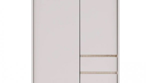 Комод Лаундж REG2D1S1K 3-дверний з 1 шухлядою Кашемір / Дуб сонома