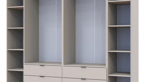 Шкаф Дорос Гелар кашемир с Этажеркой 5 дверной 231,9 см 8