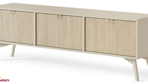 Тумба под ТВ беж песочный/пихта сканди Forest RTV158 0