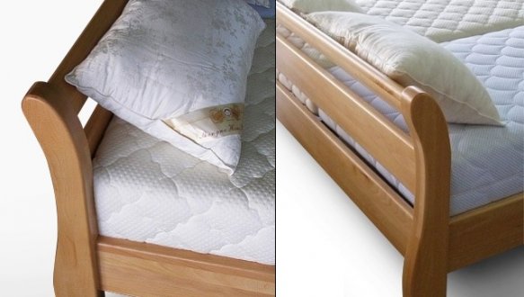 Кровать деревянная Эстелла Диана / Серия Вега Щит / Массив Бук 12