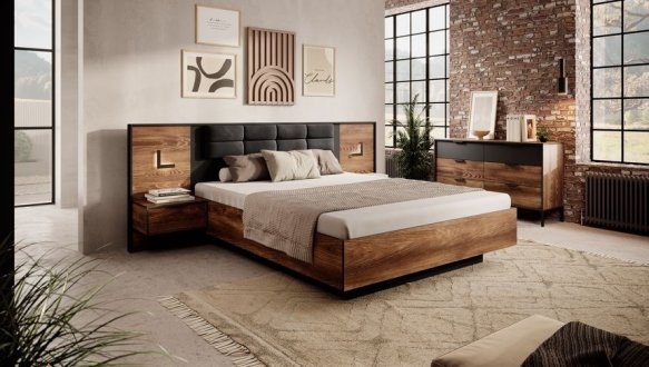 Шкаф 4D2S/220 Perfect Home Milton 4 дверный каштан 225 см 4