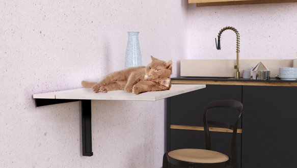 Стол-трансформер Mini Дуб шамони светлый