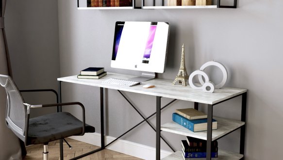 Стол письменный Ascet Ателье светлый