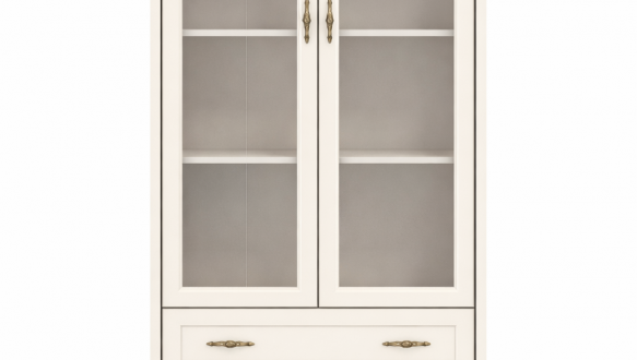 Витрина 2D2S Соната Нью/Sonata New кашемир Гербор