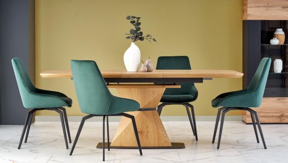 Стол Diamond дуб золотой 5