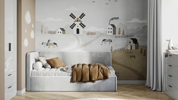 Модульна дитяча Happy/Хеппі Міромарк Білий глянець 0