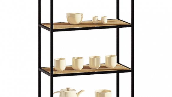 Тумба верхняя В60.92 металл.открытая Бета ручка