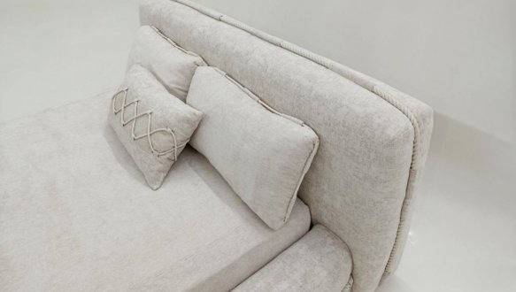 Ліжко м'яке двоспальне Шик Галичина Перл з підйомним механізмом та нішею для білизни 11