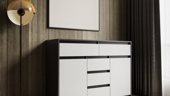 Комод Т227 Антрацит Морели 5