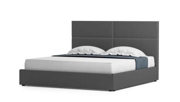 Ліжко м'яке двоспальне Шик Галичина Лайт 24