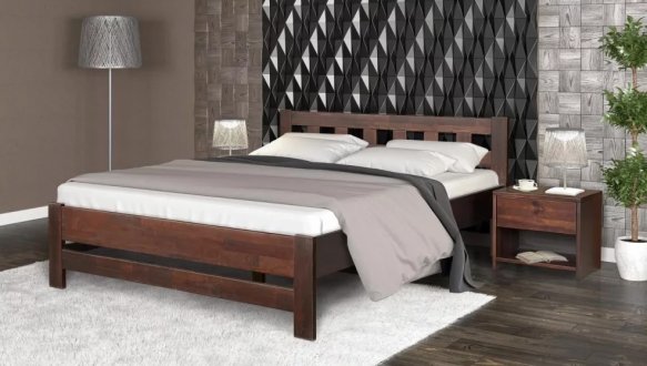 Ліжко дерев'яне Верона