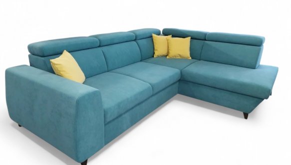 Кутовий диван розкладний дельфін Віко меблі Тоскана 271 см