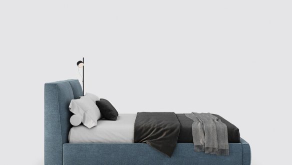 Ліжко двоспальне м'яке Woodsoft Toronto / Торонто 3