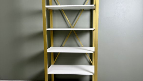 Стеллаж LOFT 900 Дуб Сонома / Чёрный мат MebliRoMax 5