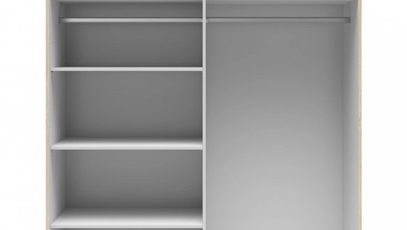 Шафа-купе із дзеркалом SZF/153/M Tetrix 3