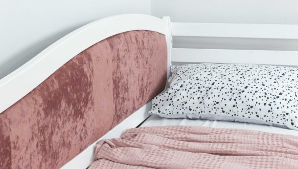 Односпальне ліжко з вставкою МДФ Софі 1