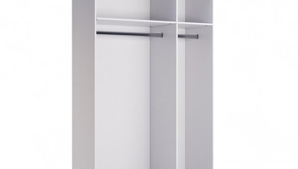 Шафа 3дв Міромарк Фемелі 3 дверна білий глянець 135 см 0