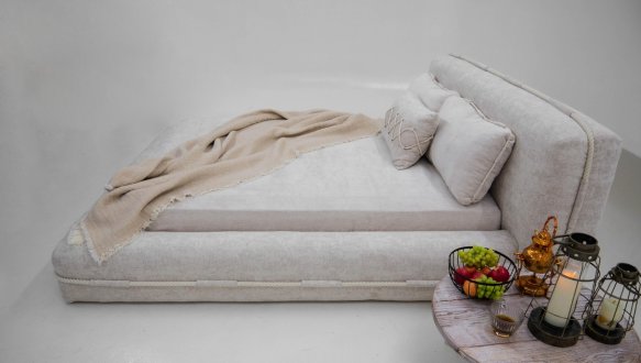 Ліжко м'яке двоспальне Шик Галичина Перл 4