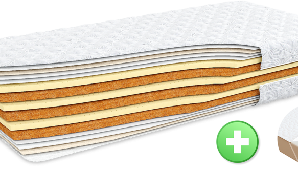 Матрас ЕКОЛАТЕКС DUAL / TM MUSSON