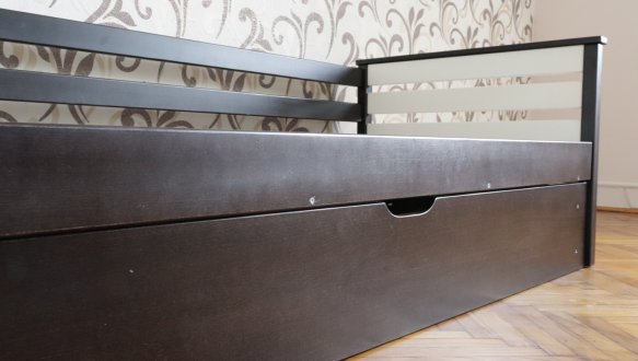 Односпальне ліжко з підйомним механізмом Телесик 10