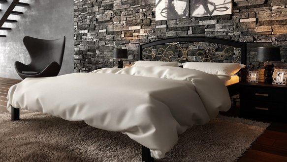 Ліжко Британія + Ковка 5