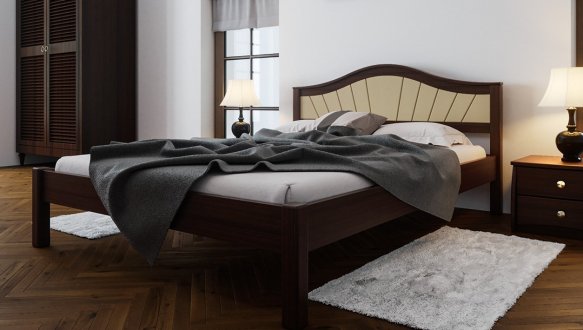 Кровать Италия + Мягкая вставка 5