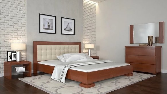 Спальня Monako/Монако Arbor Drev с комодом 3S и тумбами