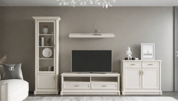 Модульная гостиная Соната Нью/Sonata New кашемир Гербор