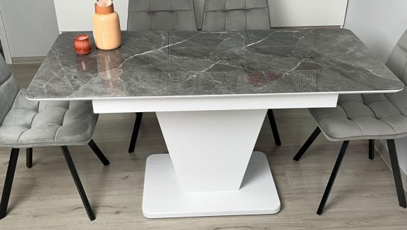 Стіл кухонний розкладний Джем Slide / Слайд 110-150 см 23