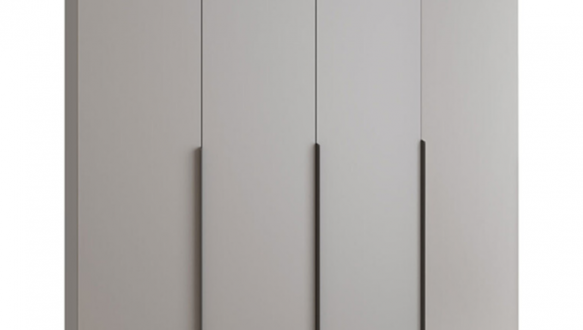 Шкаф Mebelstar Оскар четырехдверный с ящиками Серая мышка 200 см 2