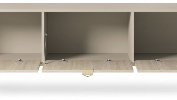 Тумба под ТВ беж песочный/пихта сканди Forest RTV158 3