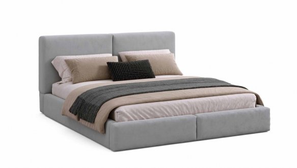 Кровать мягкая Виорина деко Insta / Инста с подъемным механизмом и нишей для белья 23