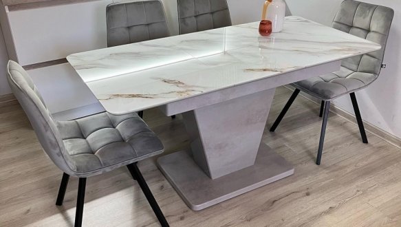 Стіл кухонний розкладний Джем Slide / Слайд 110-150 см 8