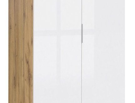 Шкаф SZF2D1S BRW Poland Zele 2 дверный белый 91 см 3