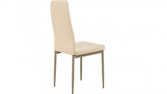 Стул N-66-2 бежевый + капучино 4