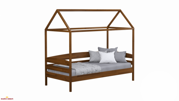 Кровать домик детская Щит бука Эстелла Амми Плюс 0